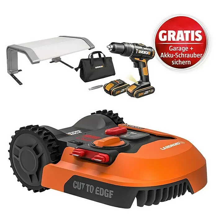 Worx Landroid Mähroboter M700 Vorteilsset